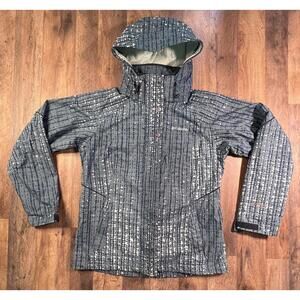 Columbia Bugaboo Jacket Womens Medium Blue Omni-Tech Interchange Softshell Only.